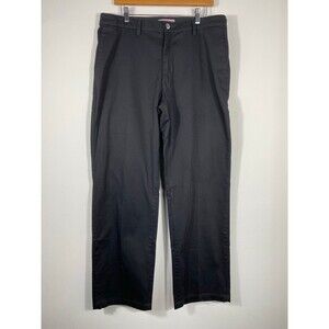 Lee Men’s Custom Fit Collection Black Straight Leg Pants – Size 36x32